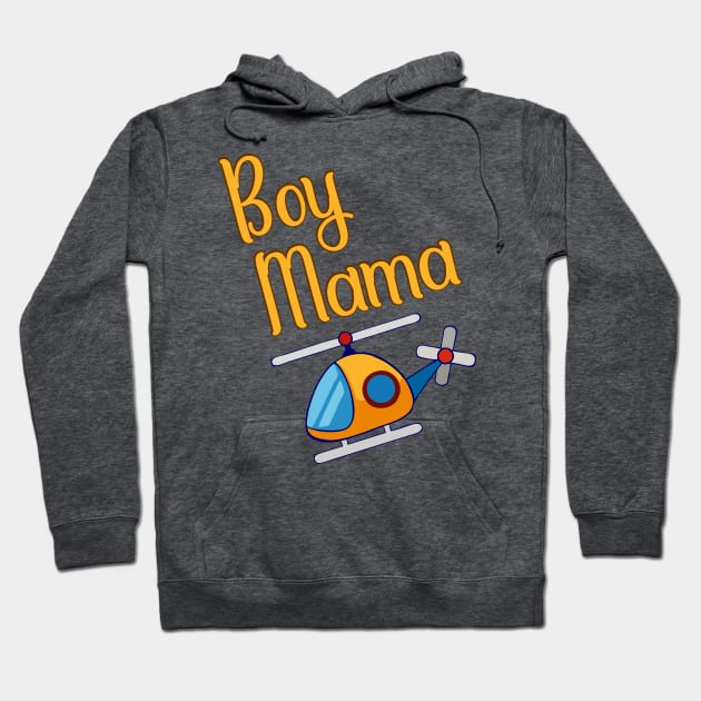 Boy mama Hoodie by Roqson